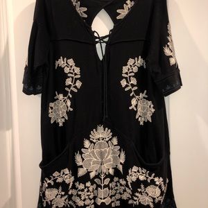 Free People embroidered dress
